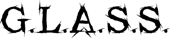 Bandlogo Glass schwarz